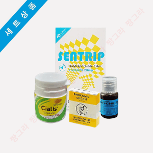 시알리스 30정 + 센트립 10매 + 프로코밀 1박스 + 스페니쉬 플라이 1병