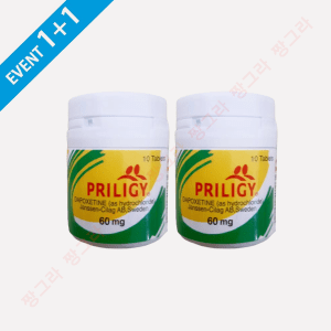 프릴리지 60mg 10정 (1+1)