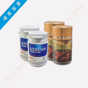 아드레닌 40캡슐 + 드래곤 60정